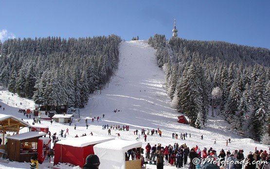 Skipisten in Pamporovo